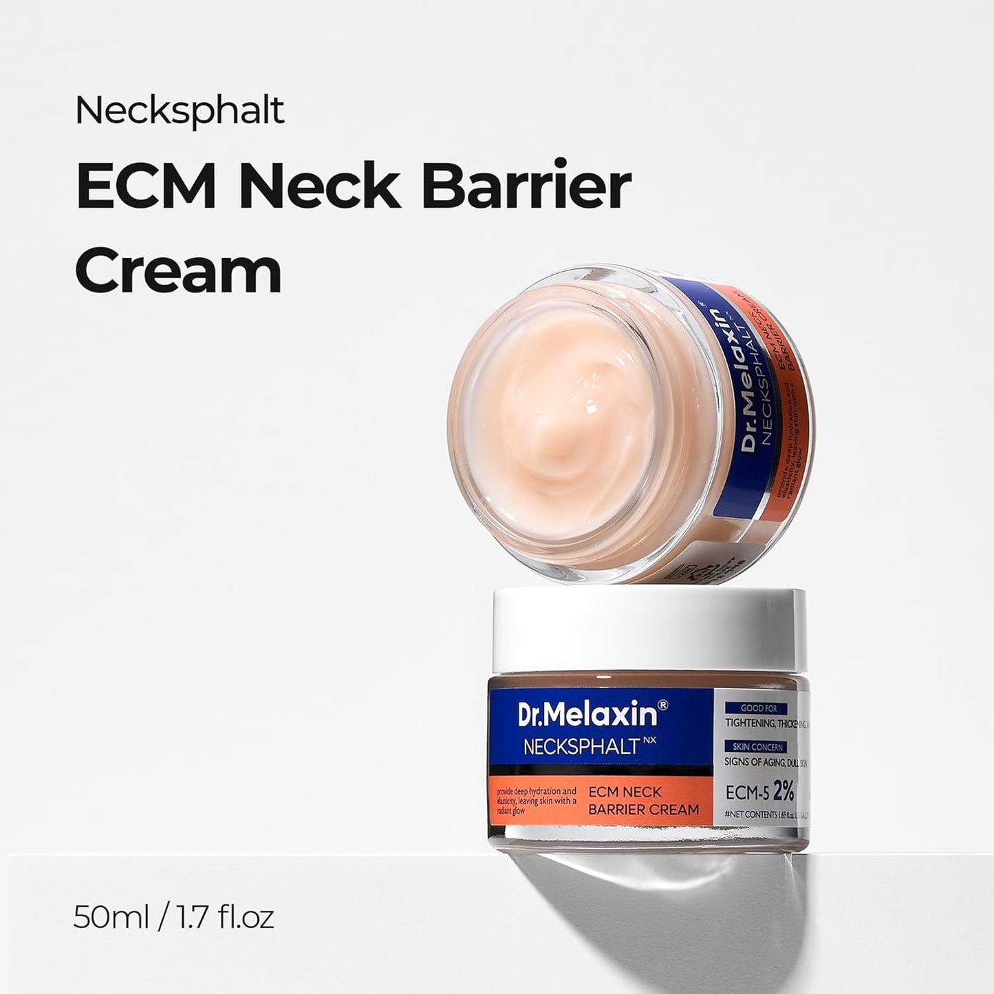 Dr. Melaxin NeckSphalt ECM Ceramide Neck Cream 50ml | Firming Neck Care Cream