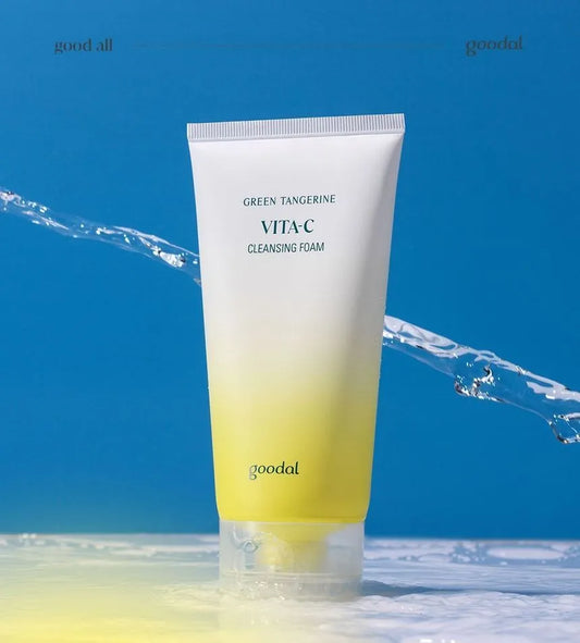 Goodal_Green_Tangerine_Vita-C_Cleansing_Foam_vitamin_C_brightening_cleanser