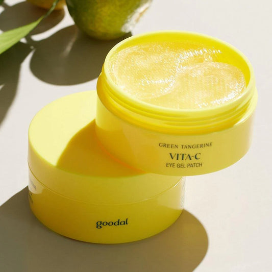 Goodal Green Tangerine Vita C Eye Gel Patch brightening vitamin C eye patches
