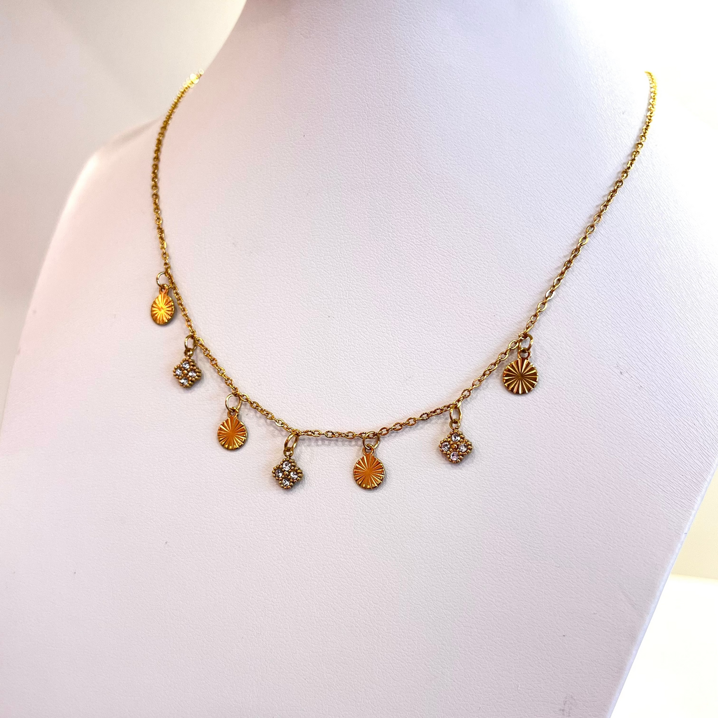 Multiple Charms Necklace