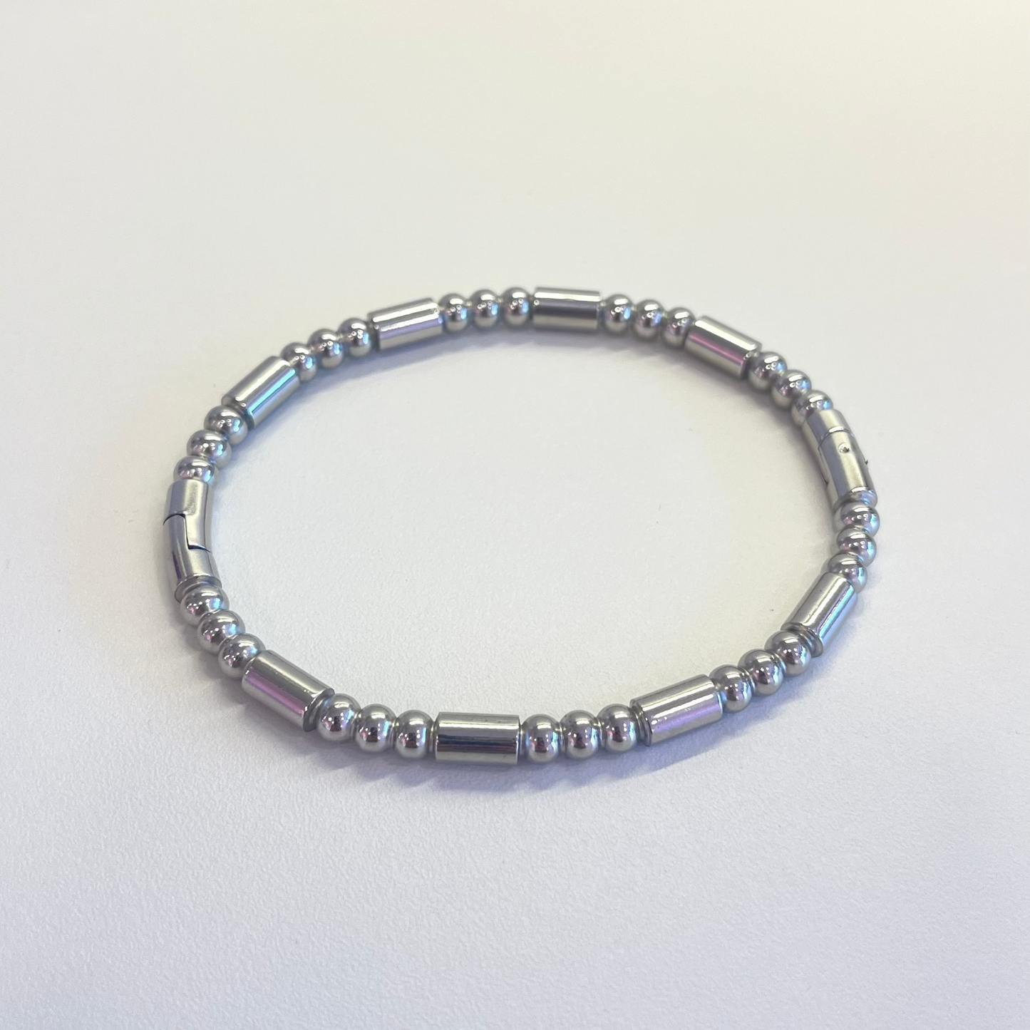 Simple  Silver Bangle