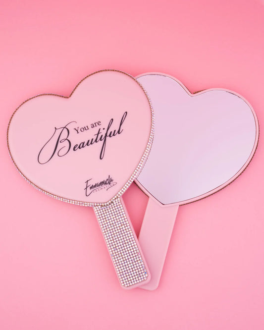 Pink Glam Hand Mirror