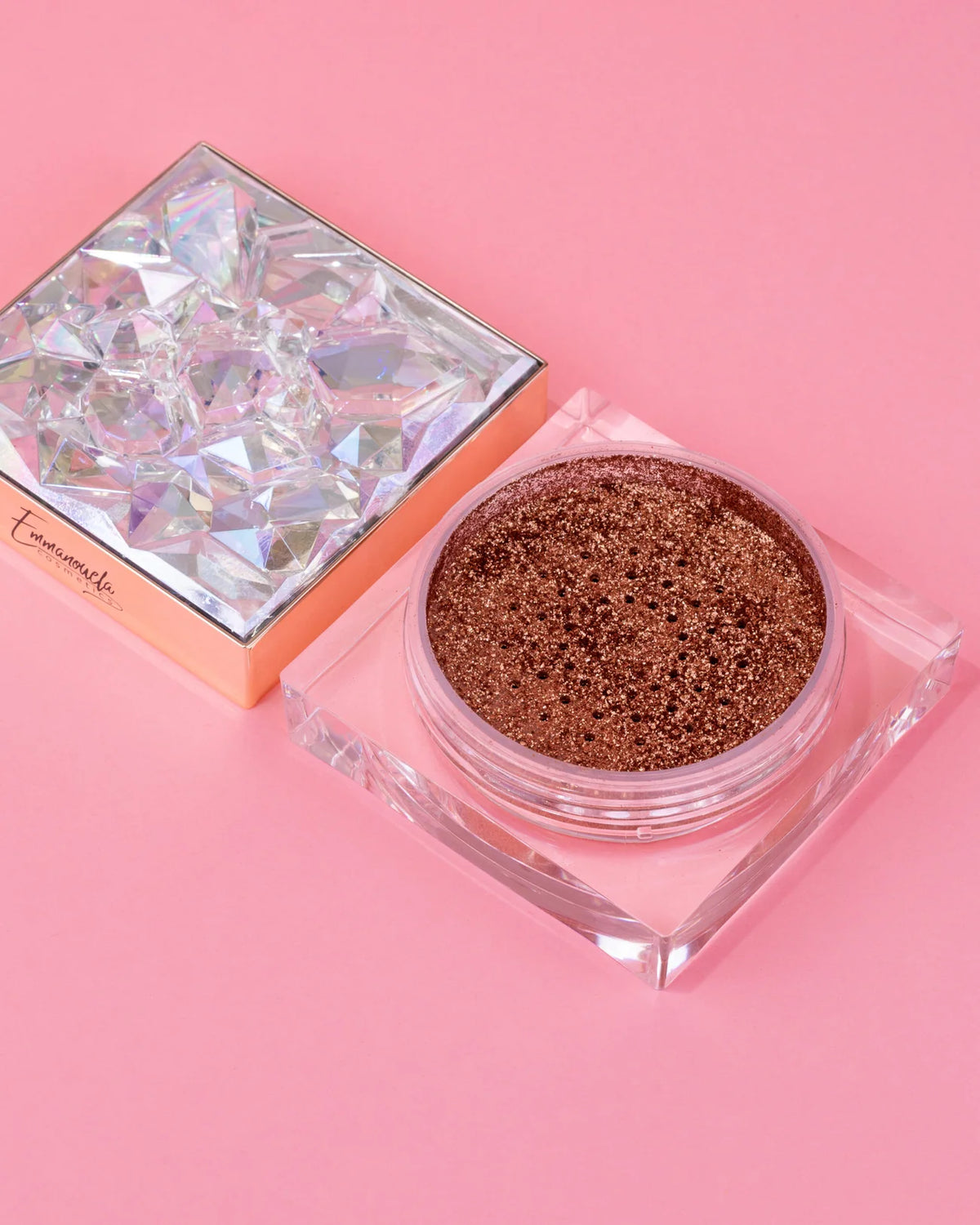 Main image: Emmanouela Cosmetics Bronze Affair Loose Highlighter Cyprus
