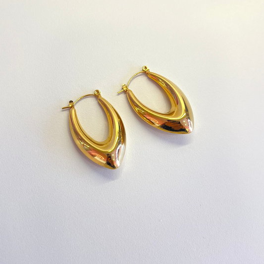 Chunky Hoop Earrings