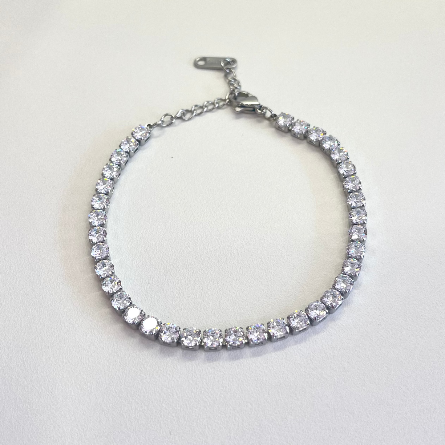 Strass Bracelet Silver
