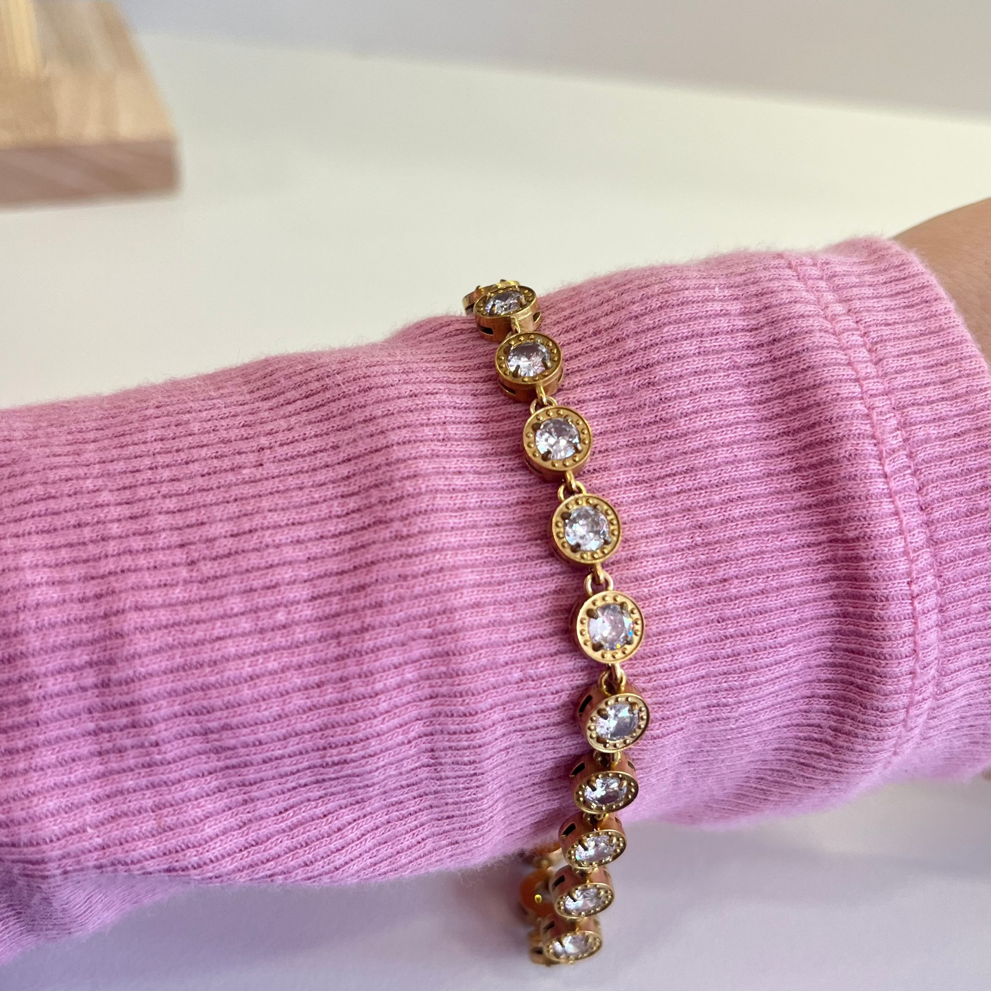 Chrystal Row Bracelet