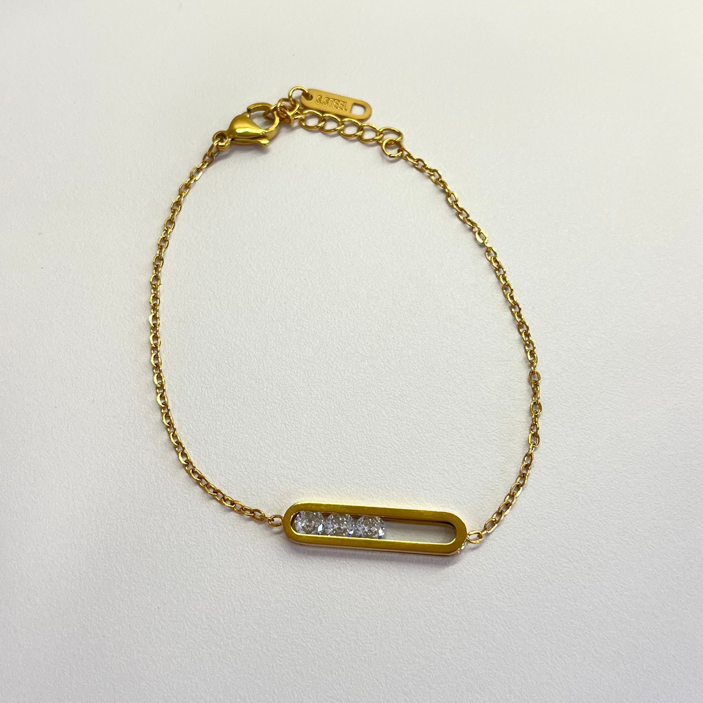 Chrystal Bar Bracelet