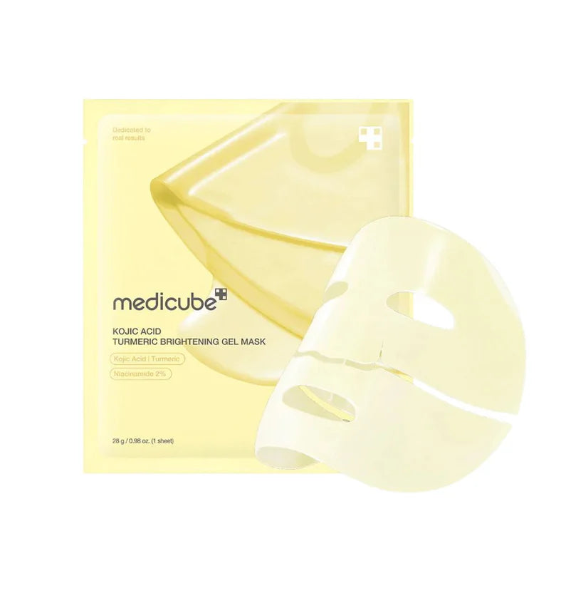 Kojic Acid Turmeric Brightening Gel Mask for brightening glow and dark spot care