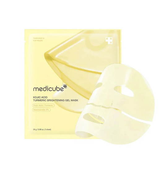 Kojic Acid Turmeric Brightening Gel Mask for brightening glow and dark spot care