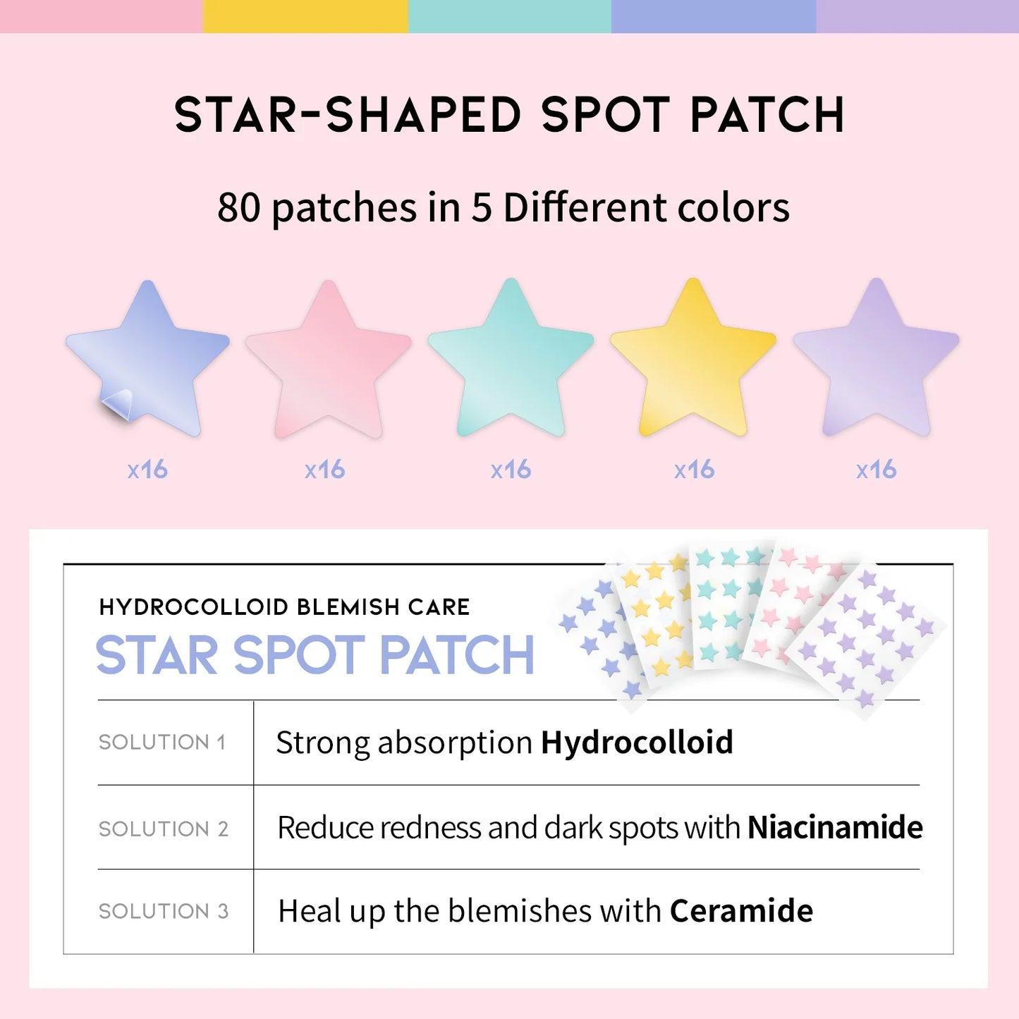 OOTD Star Spot Patch Korean acne patch Cyprus Beauty Cave