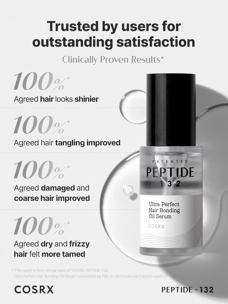 COSRX PEPTIDE-132 Ultra Perfect Hair Bonding Oil Serum