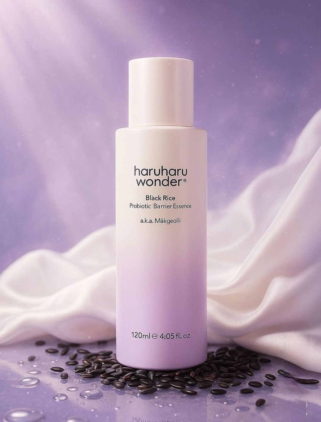 Haruharu Wonder Black Rice Probiotics Barrier Essence 120ml – Korean skincare Cyprus
