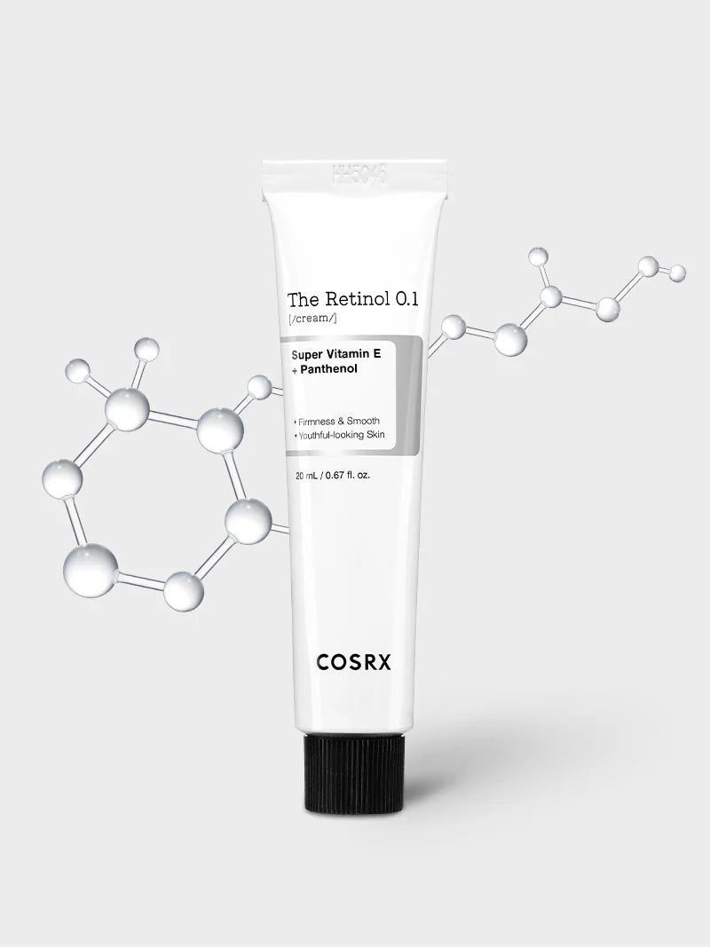 COSRX The Retinol 0.1 Cream – Korean night cream for fine lines and wrinkles