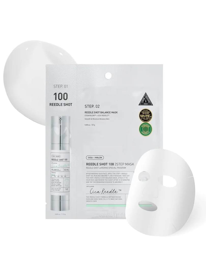 VT Reedle Shot 100 2 step mask K-beauty skincare

