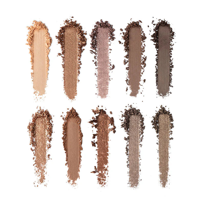 MUA 10 SHADE EYESHADOW PALETTE - VELVET NUDES