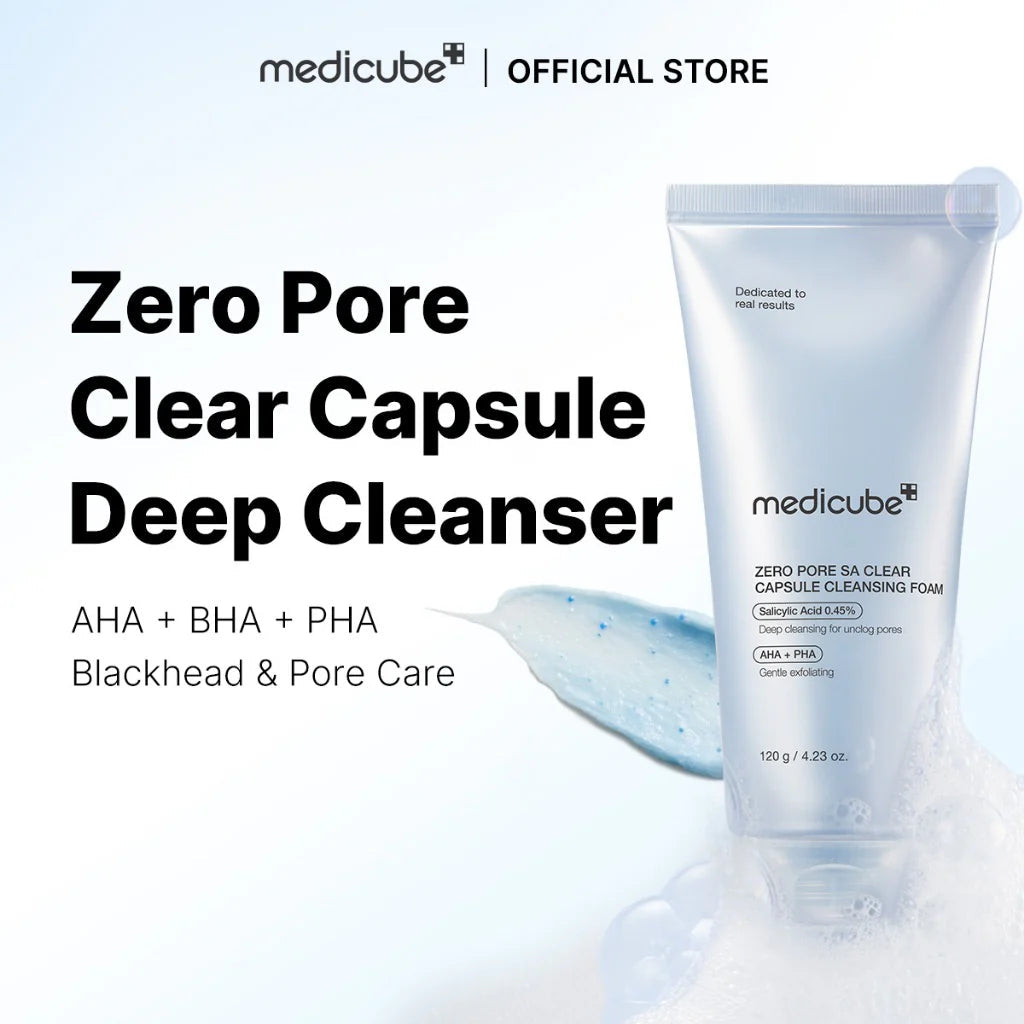 Medicube Zero Pore Capsule Cleansing Foam 120g