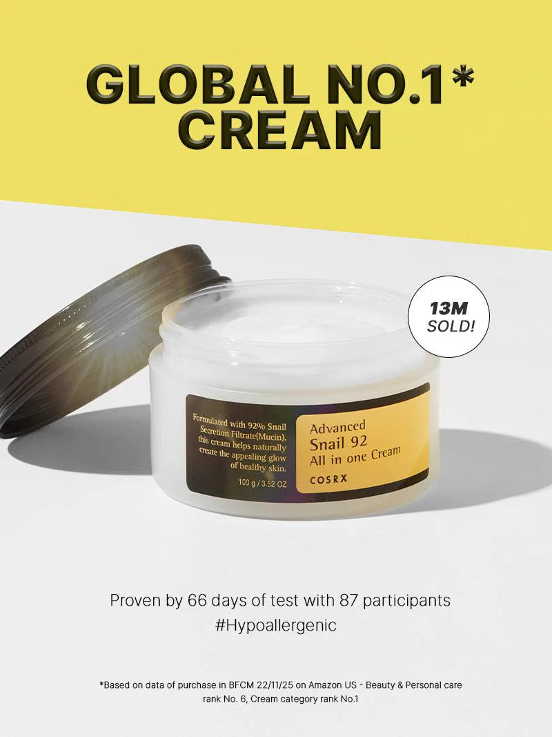 Cosrx Advanced Snail 92 All in one Cream 100ml
