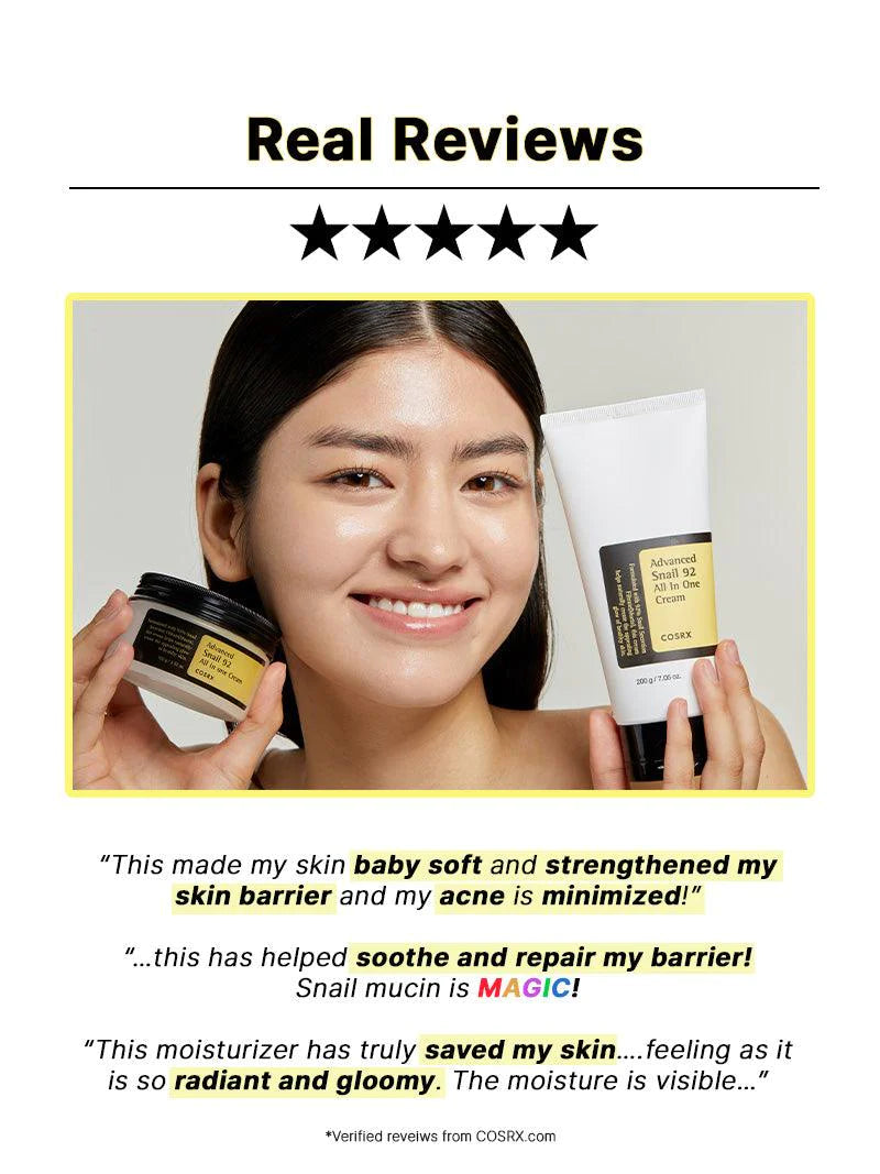 Cosrx Advanced Snail 92 All in one Cream 100ml