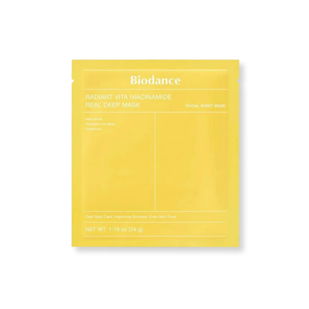 Biodance Radiant Vita Niacinamide Real Deep Mask Cyprus