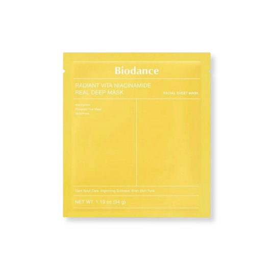 Biodance Radiant Vita Niacinamide Real Deep Mask Cyprus
