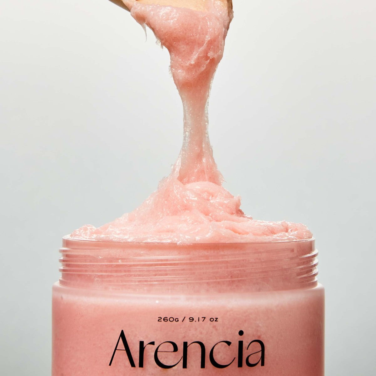 Arencia Fresh Cloud Body & Scalp Scrub Lavender & Pear 260g – 2-in-1 Korean sea salt scrub for gentle body and scalp exfoliation with a whipped cloud texture.