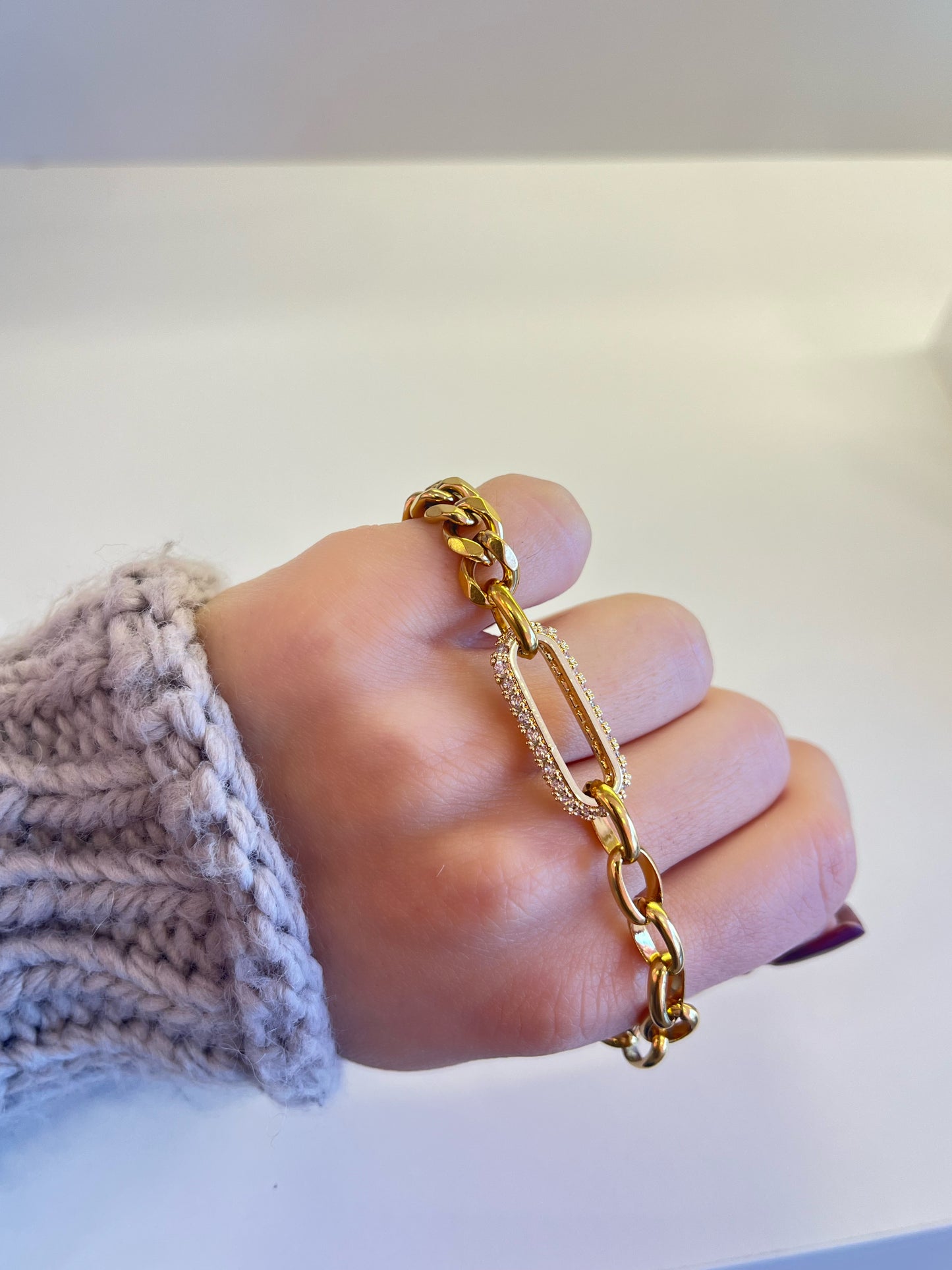 Lux Gold Chain Bracelet