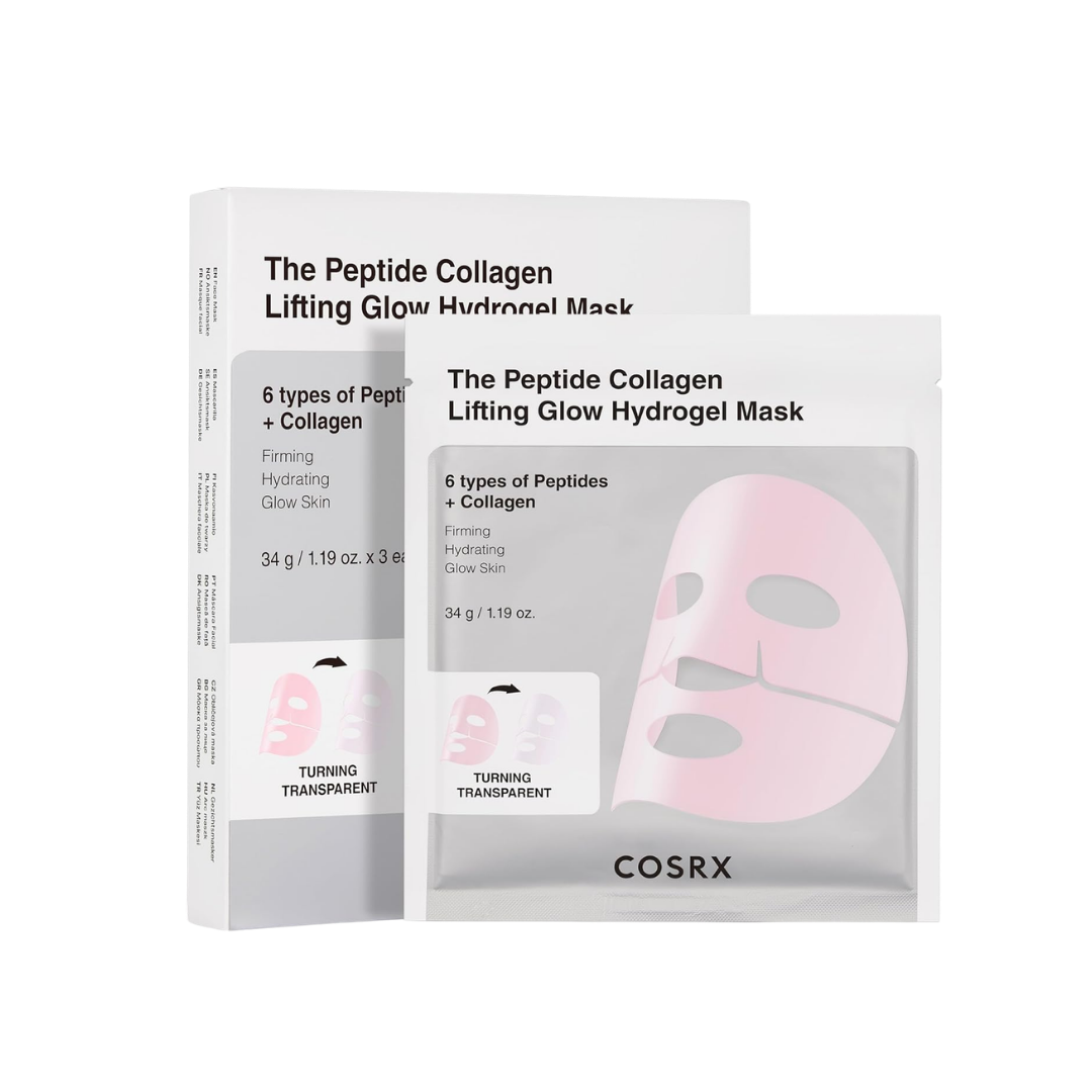 COSRX The Peptide Collagen Lifting Glow Hydrogel Mask 1pc