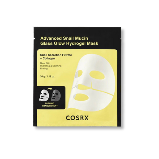 COSRX Advanced Snail Mucin Glass Glow Υδρογέλη Μάσκα Προσώπου