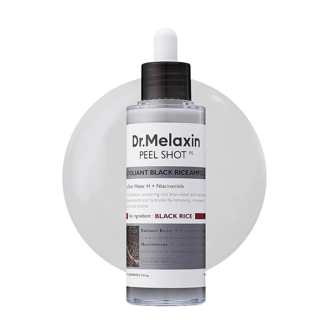 Dr.Melaxin Peel Shot Μαύρο Ρύζι Απολεπιστική Αμπούλα 80ml