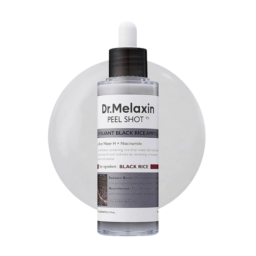 Dr.Melaxin Peel Shot Μαύρο Ρύζι Απολεπιστική Αμπούλα 80ml