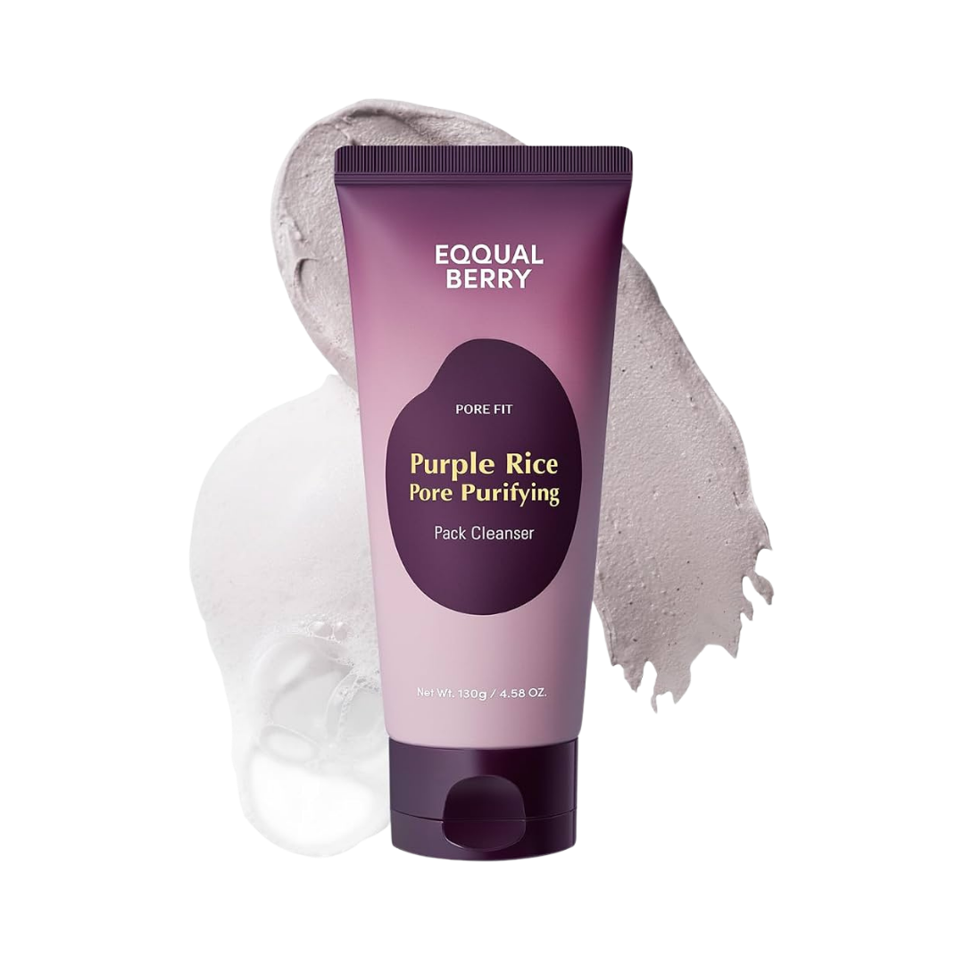 Καθαριστικό πακέτου καθαρισμού πόρων Eqqualberry Purple Rice
