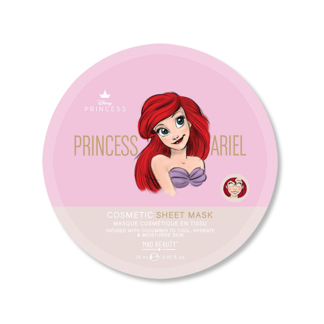 Mad Beauty Disney Princess Ariel Face Mask