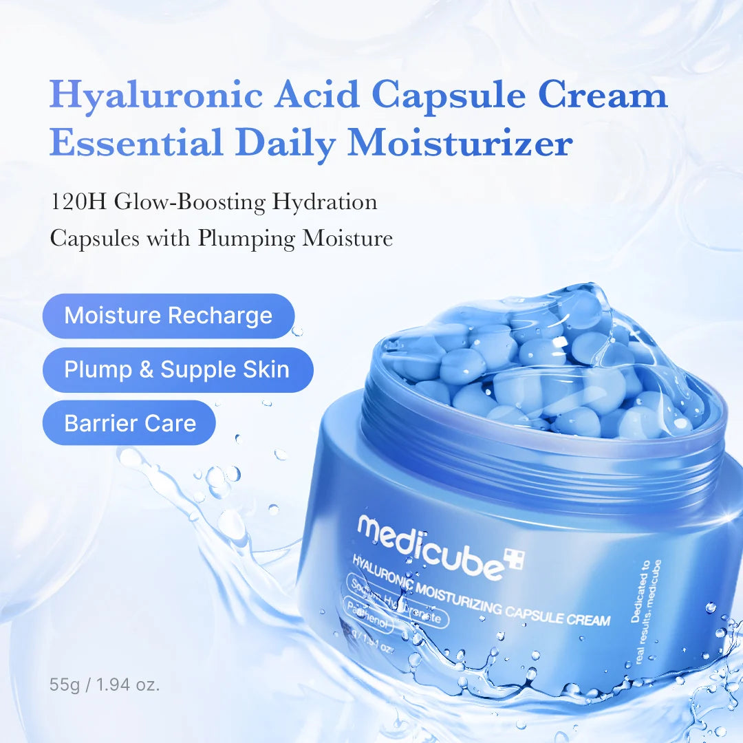 Medicube Hyaluronic Acid Capsule Cream – Ενυδατική Κρέμα Προσώπου 55g