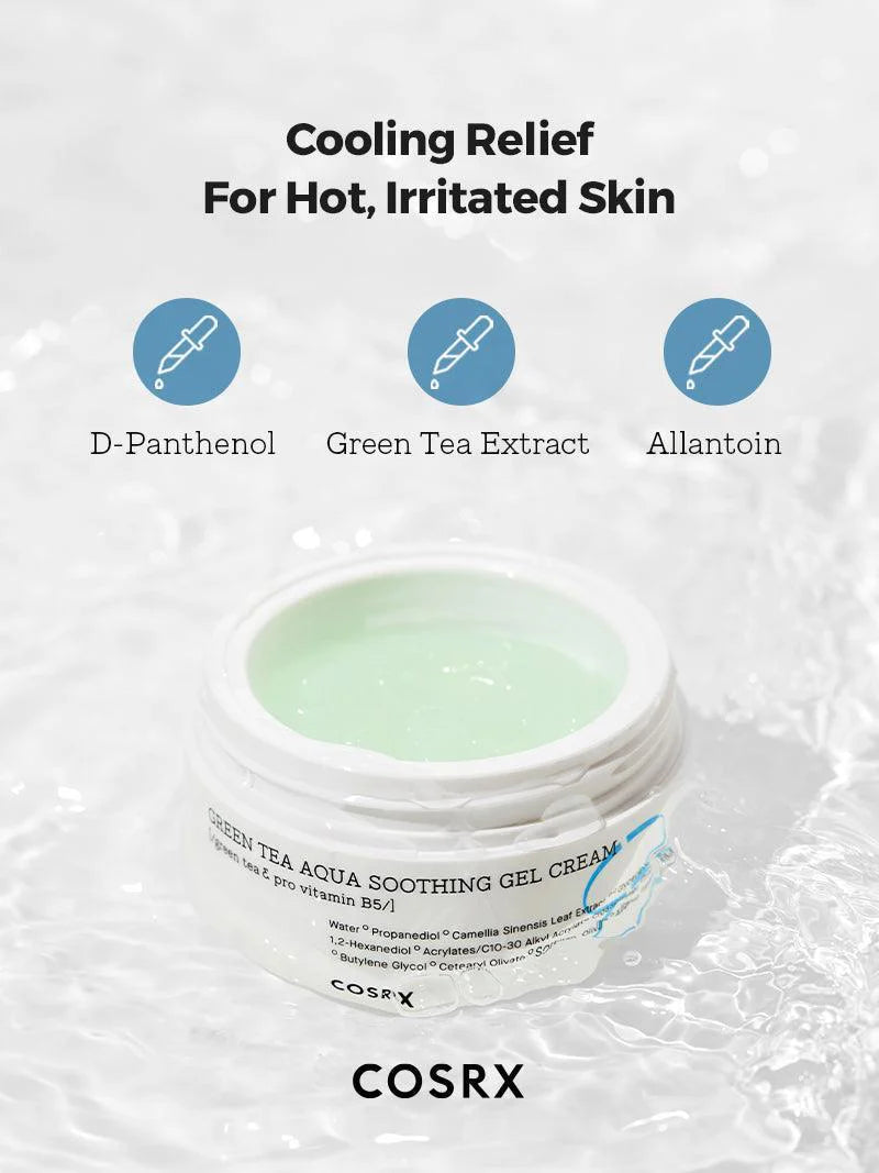 COSRX Green Tea Aqua Soothing Gel Cream