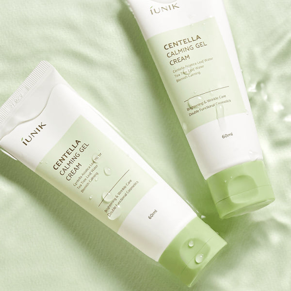 iUNIK gel cream texture lightweight – centella moisturizer acne-prone Cyprus
