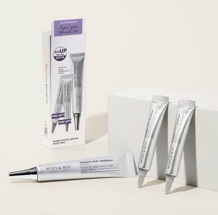 Mary May TXA Glutathione Eye Cream set – Beauty Cave Nicosia dark circles
