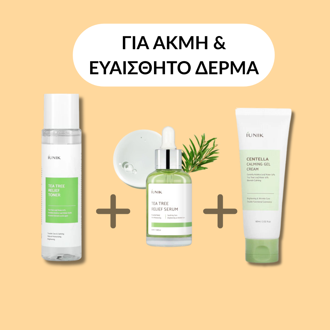 iUNIK Tea Tree Calming Routine