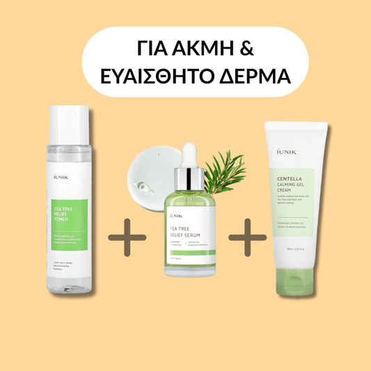 iUNIK Tea Tree Calming Routine
