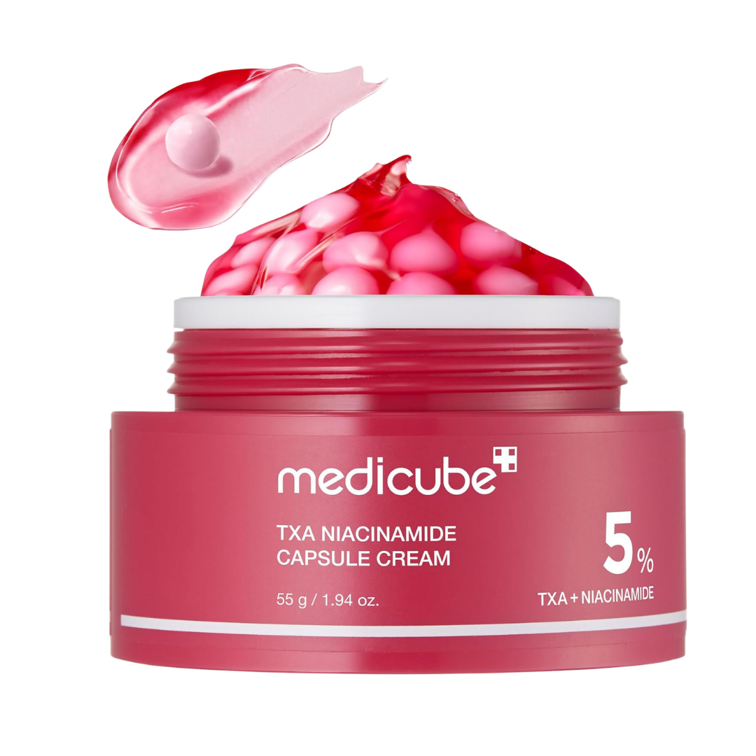 Medicube TXA Niacinamide Capsule Cream for dark spots and post-acne marks in Cyprus