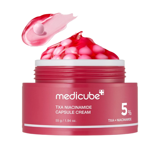 Medicube TXA Niacinamide Capsule Cream for dark spots and post-acne marks in Cyprus