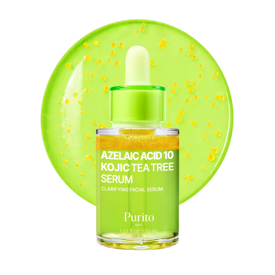 PURITO Azelaic Acid 10% + Kojic Acid + Tea Tree Ορός Προσώπου 30ml