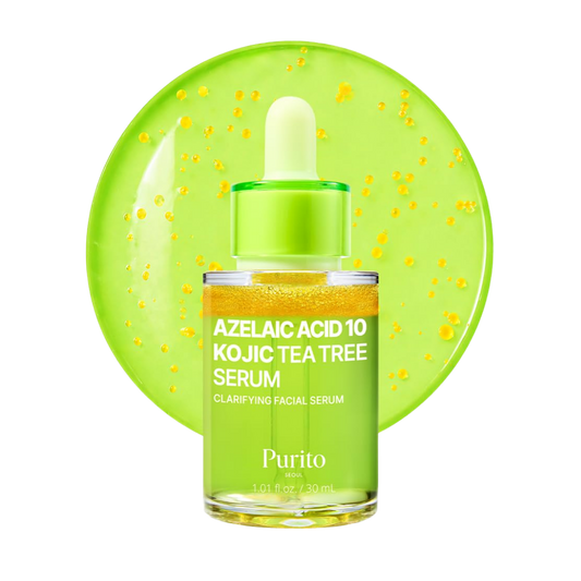 PURITO Azelaic Acid 10% + Kojic Acid + Tea Tree Ορός Προσώπου 30ml