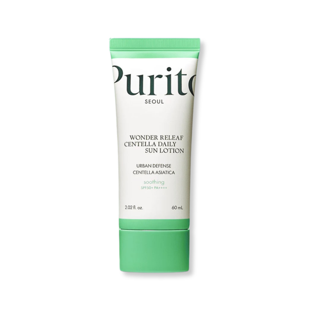 PURITO Wonder Releaf Sun Lotion texture